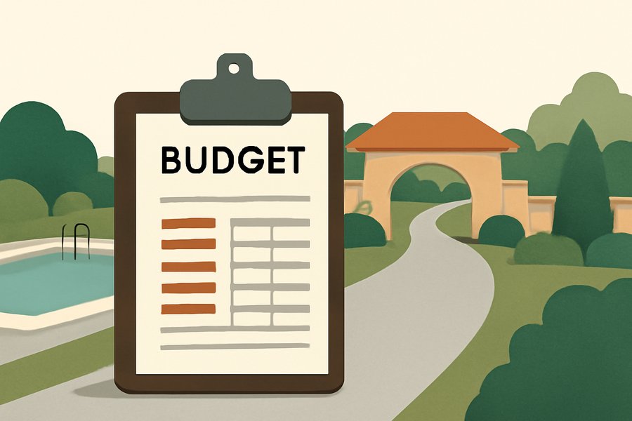 Illustration: reading the HOA covenant package before an offer
